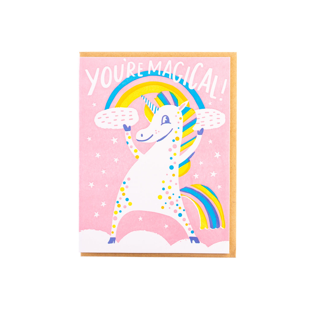 Hello Lucky // Magical Unicorn | Greeting Cards