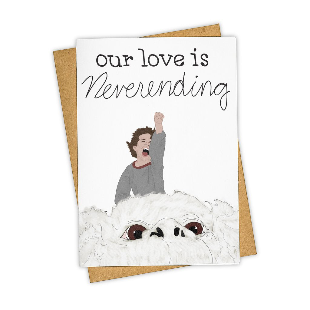 Tay Ham // Our Love Is Neverending Greeting Card | Cards