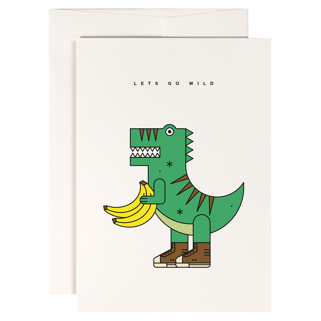 Redfries // Veggiesaurus Greeting Card | Greeting Cards