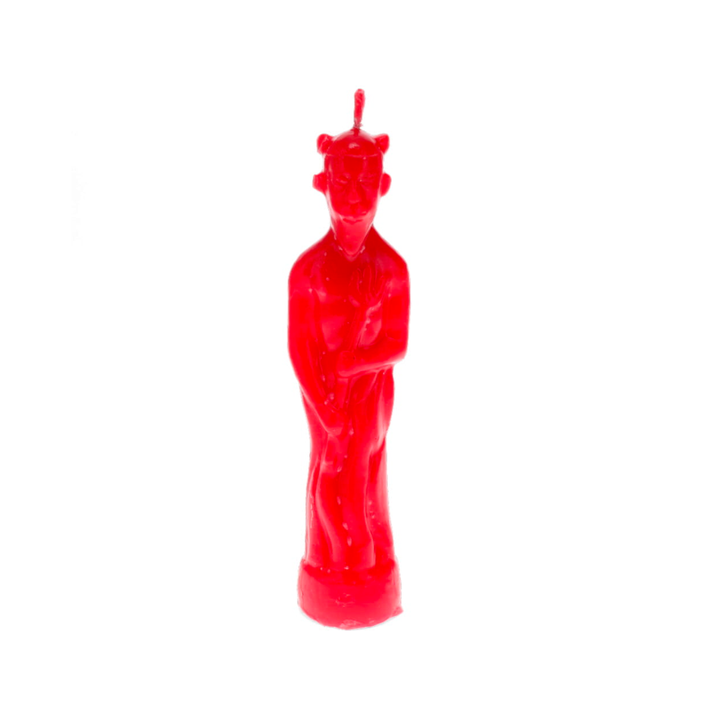 Ritual Figurine Candle // Devil - Red