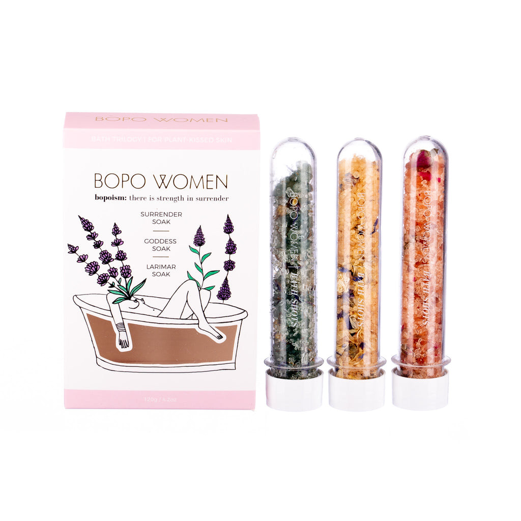 Bopo Women // Bath Soak Trilogy Set | Beauty