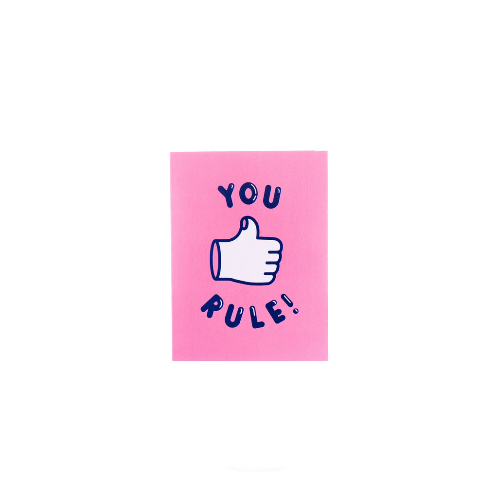 Wrap // You Rule Greeting Card | Greeting Cards