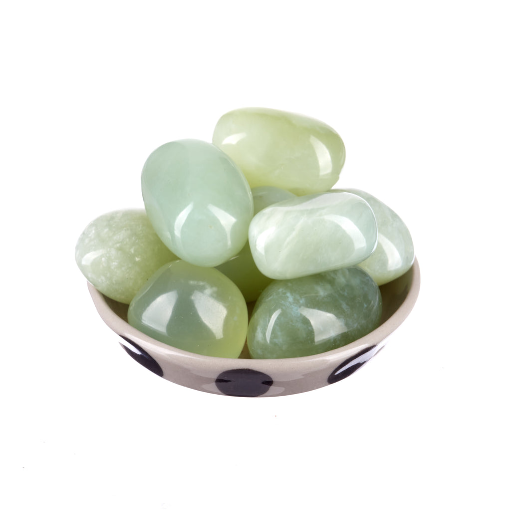 New Jade Tumbled | Tumbled Stones