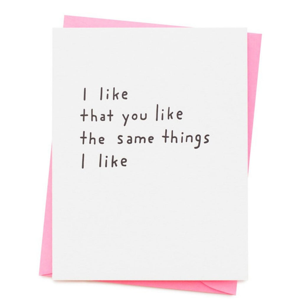 Ash Kahn // I Like That You Like Greeting Cards | Cards