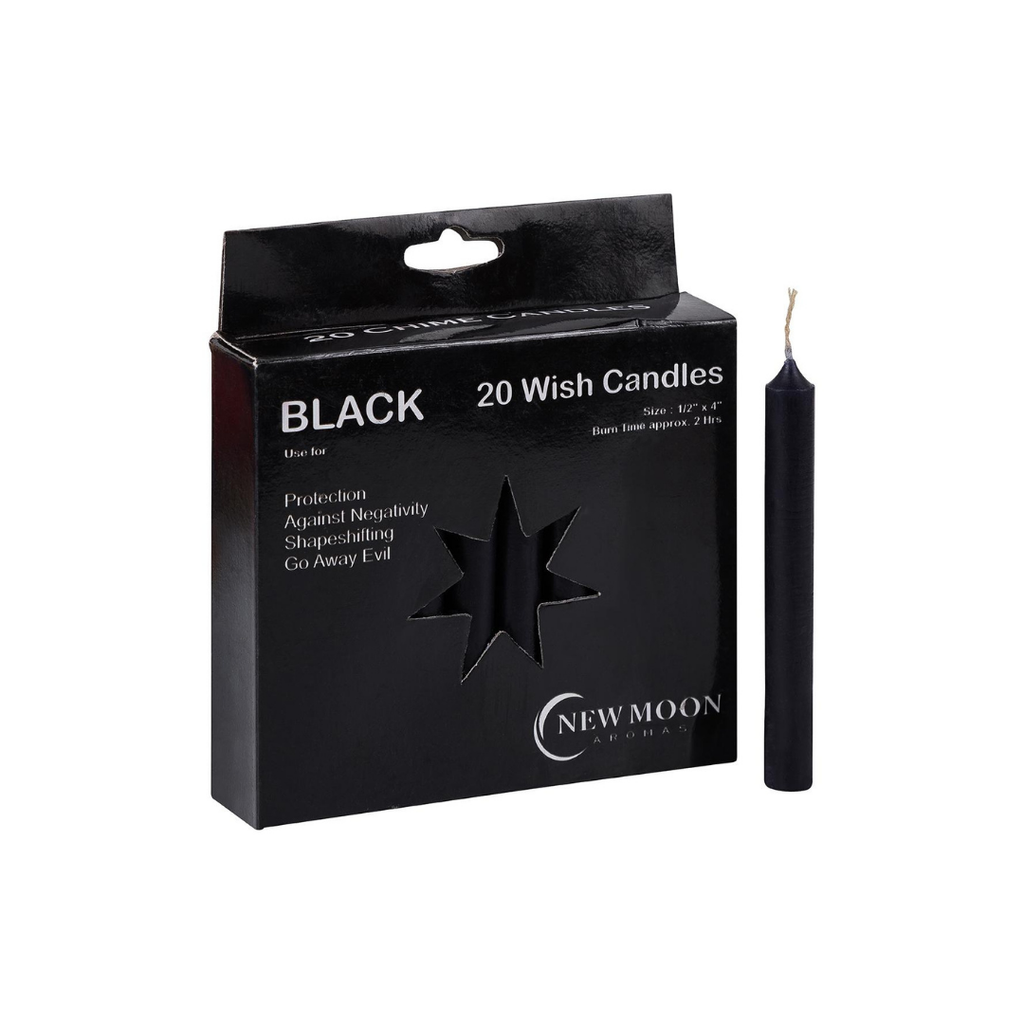 Black Spell Candles // 20 Pack | Candles