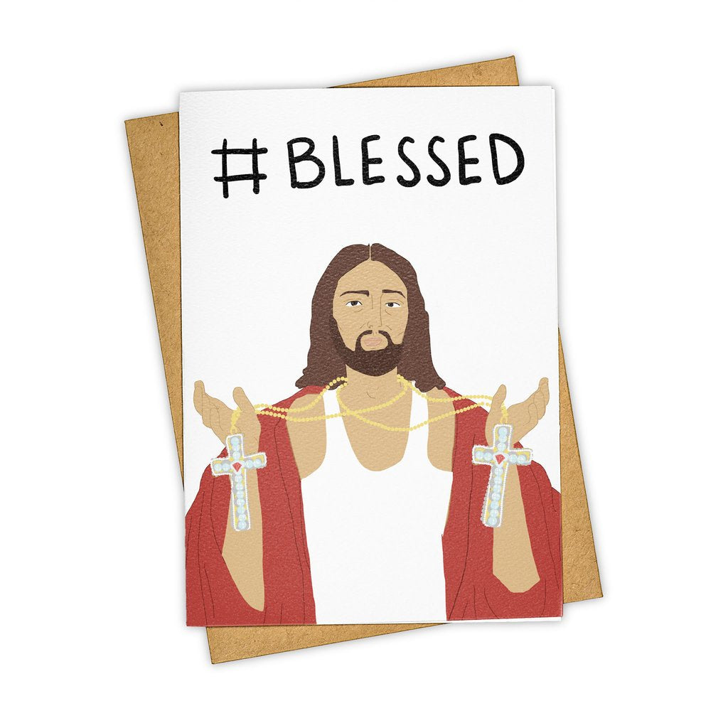 Tay Ham // #Blessed Greeting Card | Cards