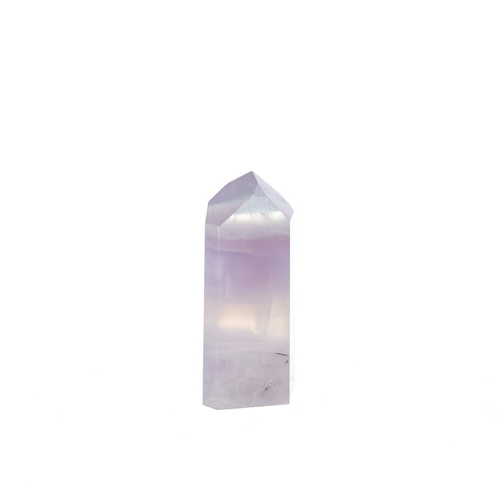 Lavender Fluorite Point #9 | Crystals