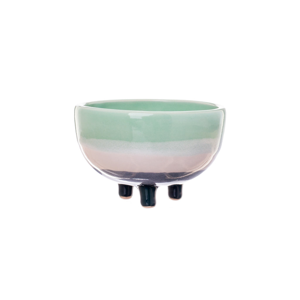 Jones & Co // Frank Footed Planter - Green | Jones and Co
