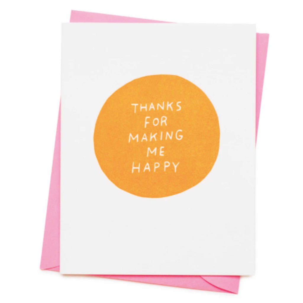 Ash Kahn // Thanks For Making Me Happy Greeting Cards | Cards