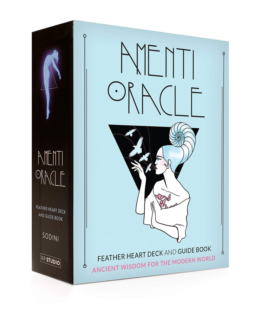 Amenti Oracle: Feather Heart Deck and Guide Book - Ancient Wisdom for the Modern World | Decks