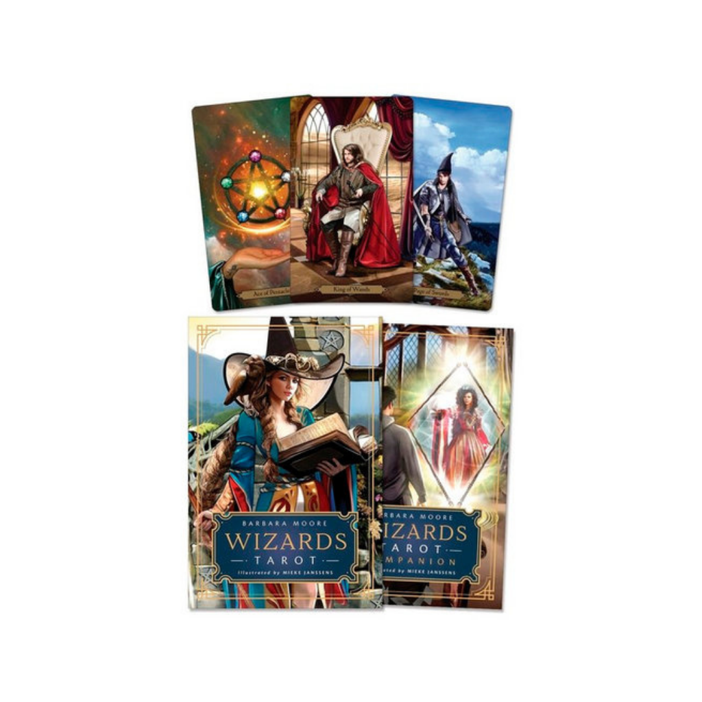 Wizards Tarot // Barbara Moore & Mieke Janssens | Cards
