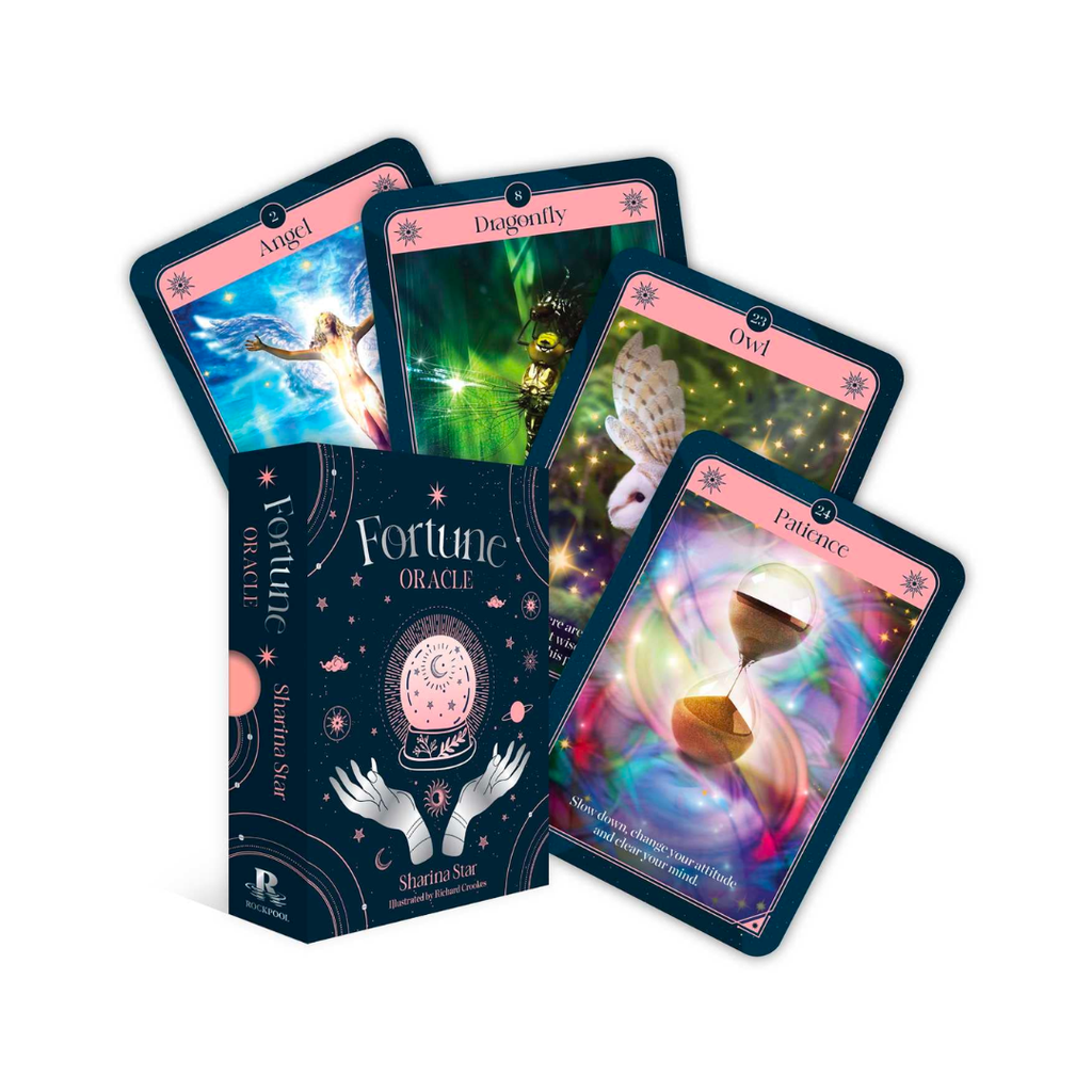 Fortune Oracle: 36 Gilded Cards and 88-Page Book