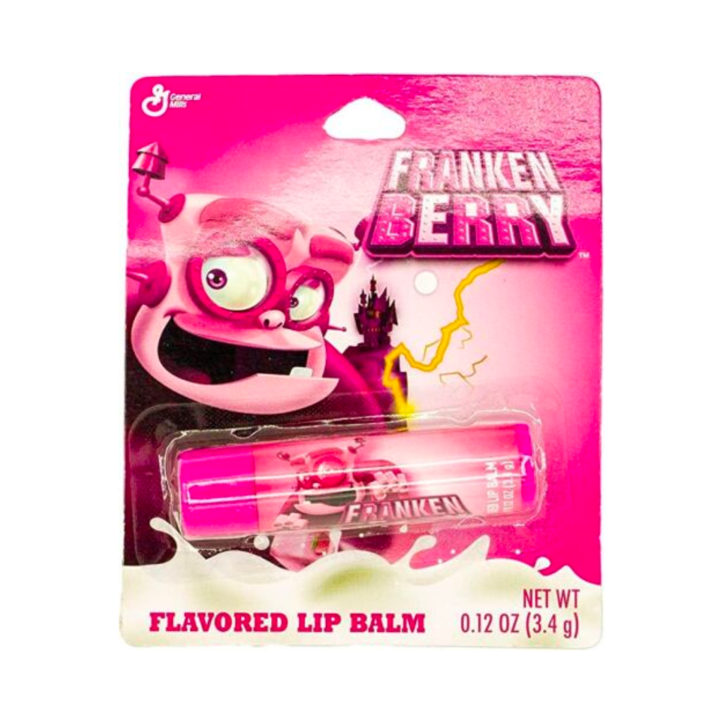 Franken Berry Flavoured Lip Balm