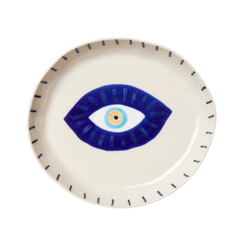 Jones & Co // Evil Eye Tray Natural