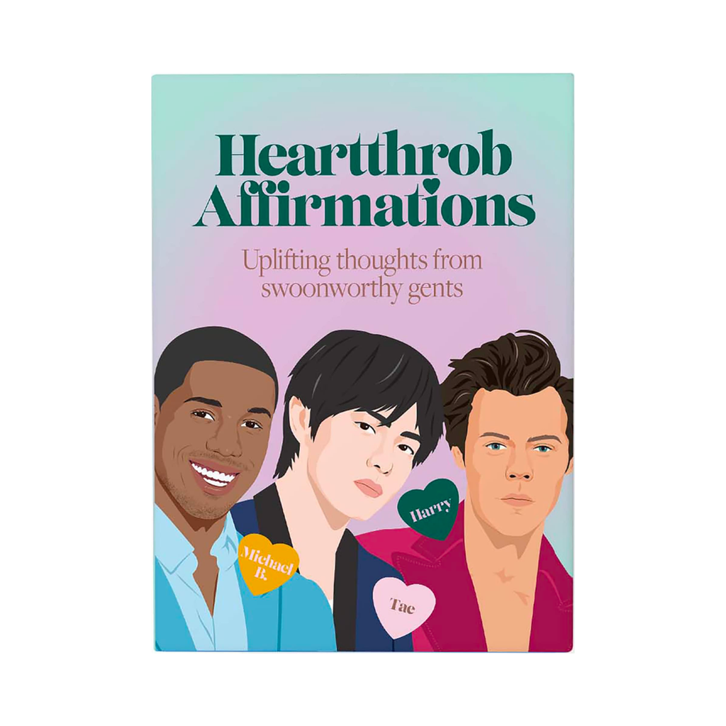 Heartthrob Affirmations: Swoonworthy, Uplifting Thoughts from Our Favourite Gents to Get You Through Each Day