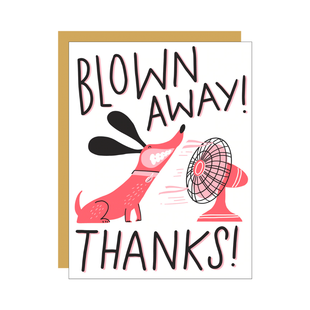 Hello Lucky // Blown Away Greeting Card | Greeting Cards