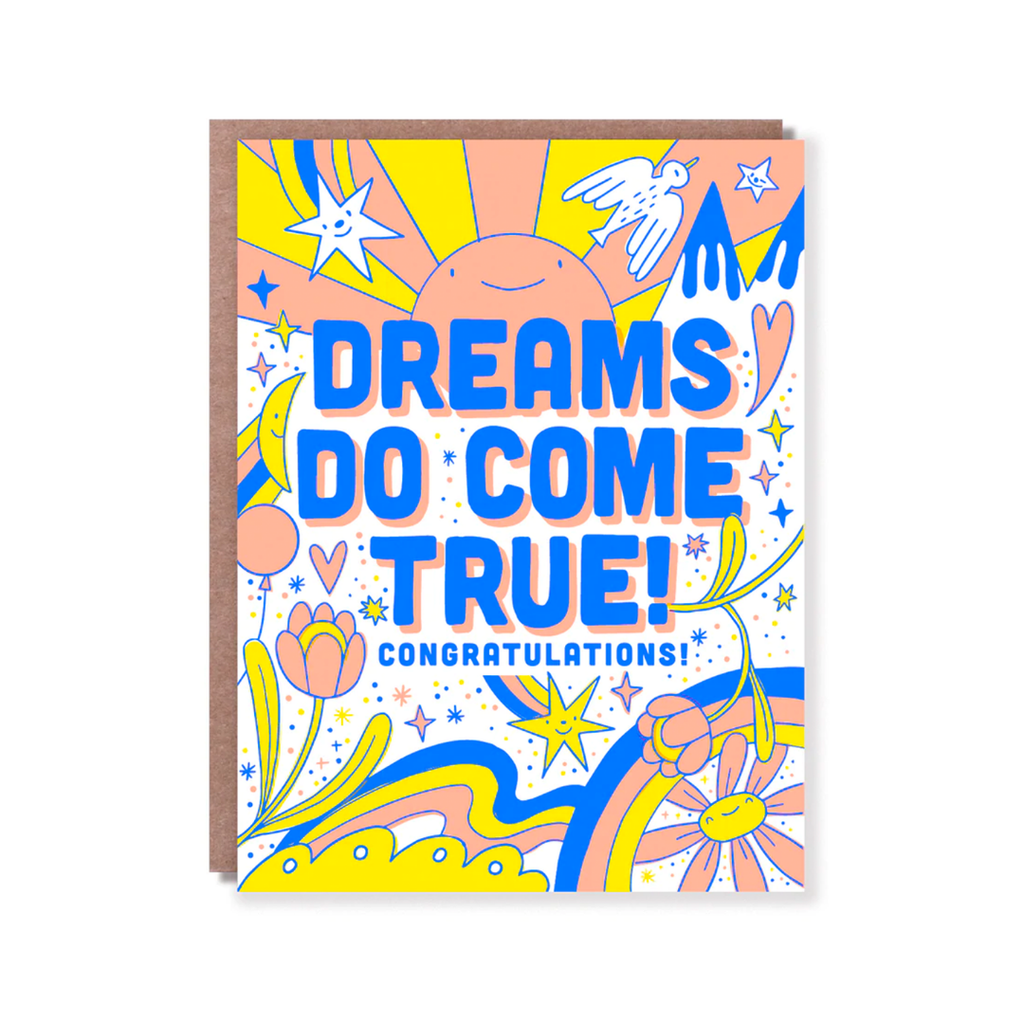 Hello Lucky // Dreams Come True Greeting Card | Greeting Cards