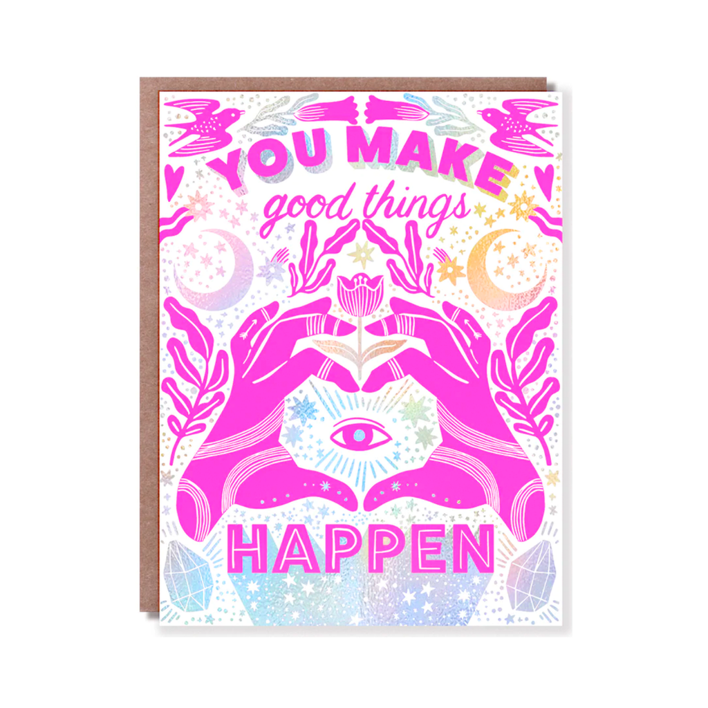 Hello Lucky // Good Things Greeting Card | General