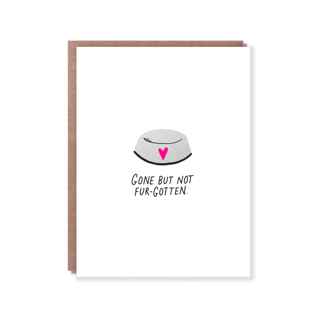 Hello Lucky // Not Fur-Gotten Greeting Card | Greeting Cards