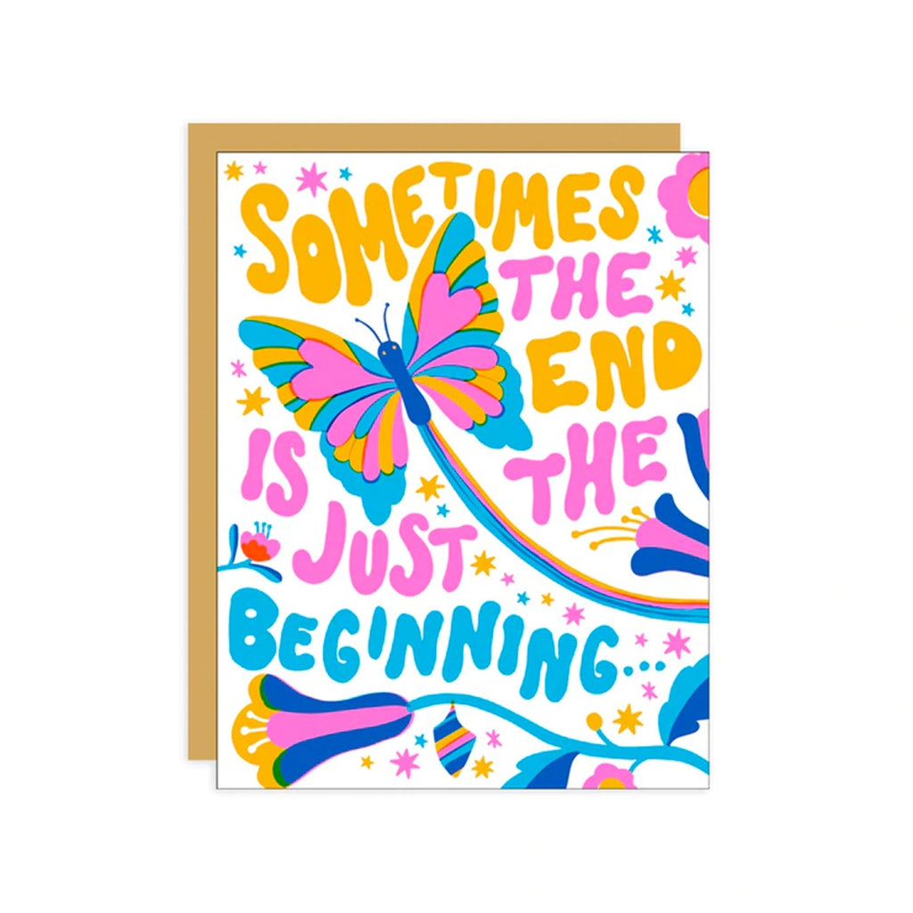 Hello Lucky // Ending is Beginning Greeting Card