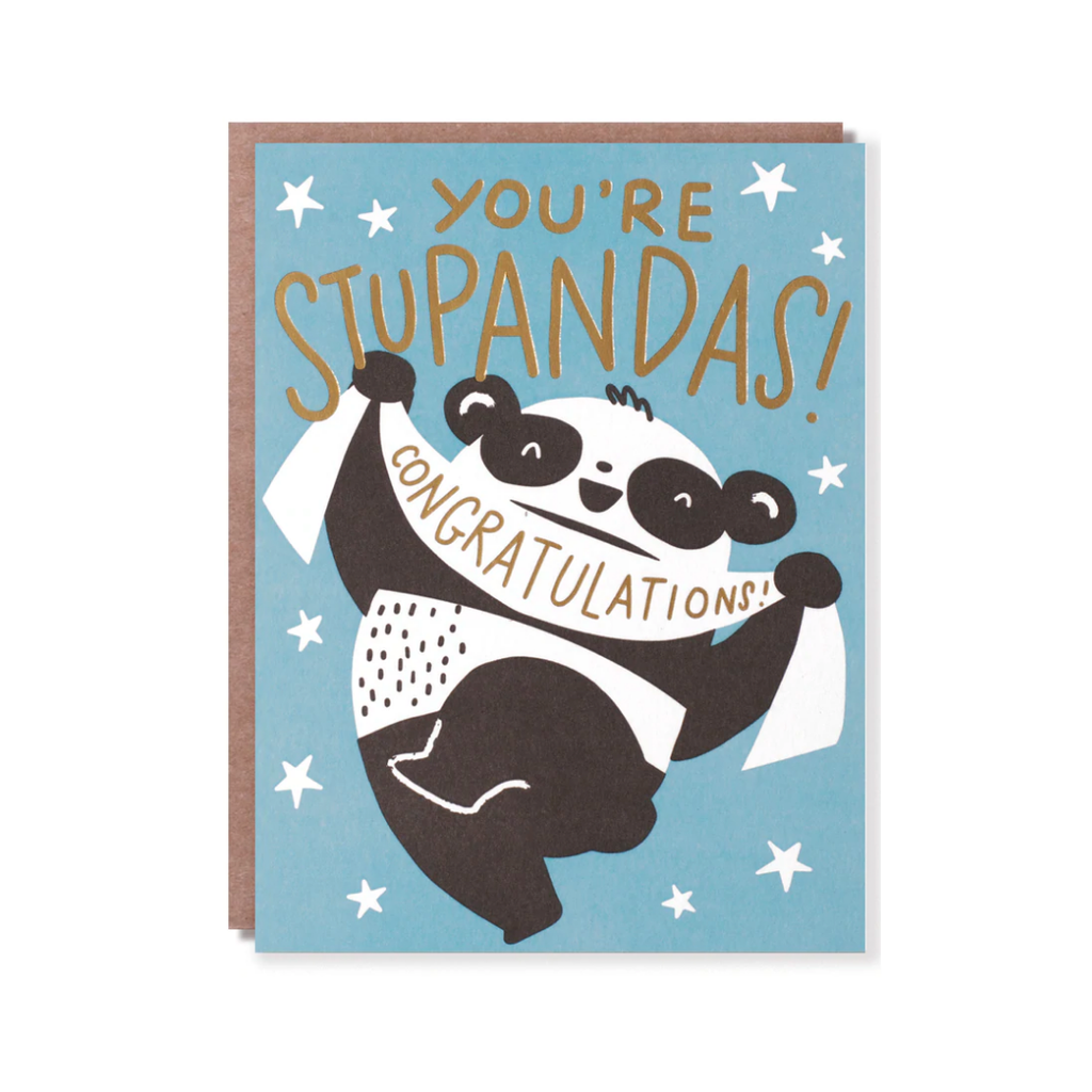 Hello Lucky // Stupandas Greeting Card | Greeting Cards