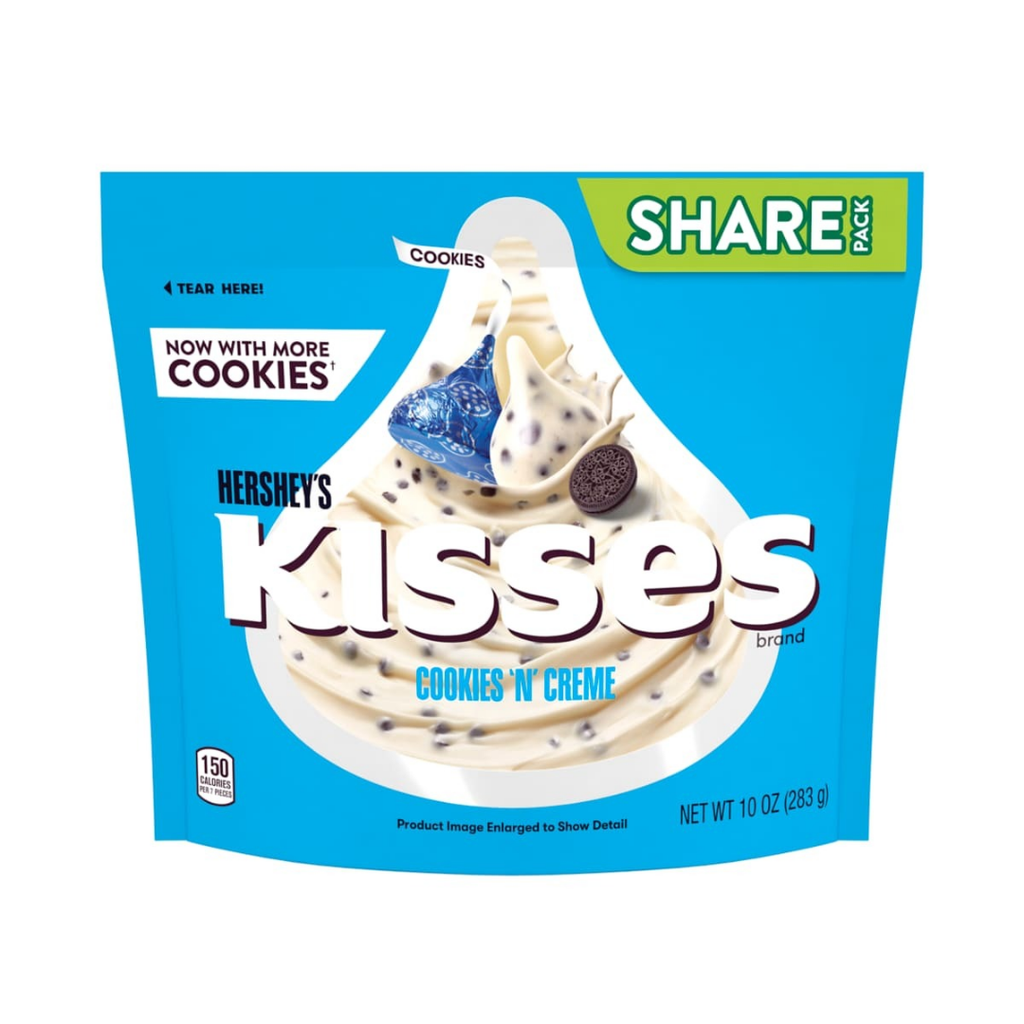 Hershey's Kisses // Cookies n Creme Share Pack | Confectionery