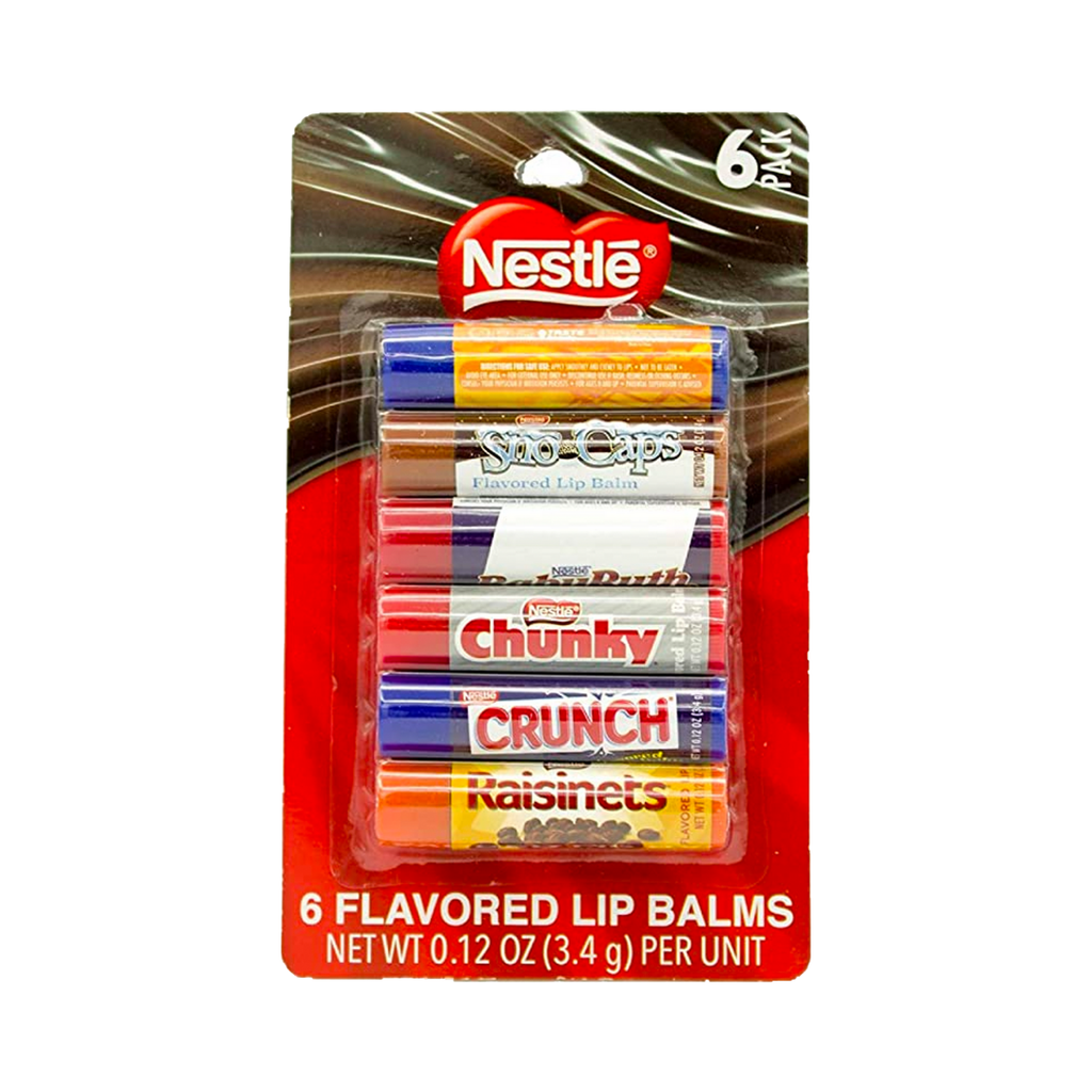 Candy Flavoured Lip Balm // Nestle - 6 Pack | Lip Balm/Gloss