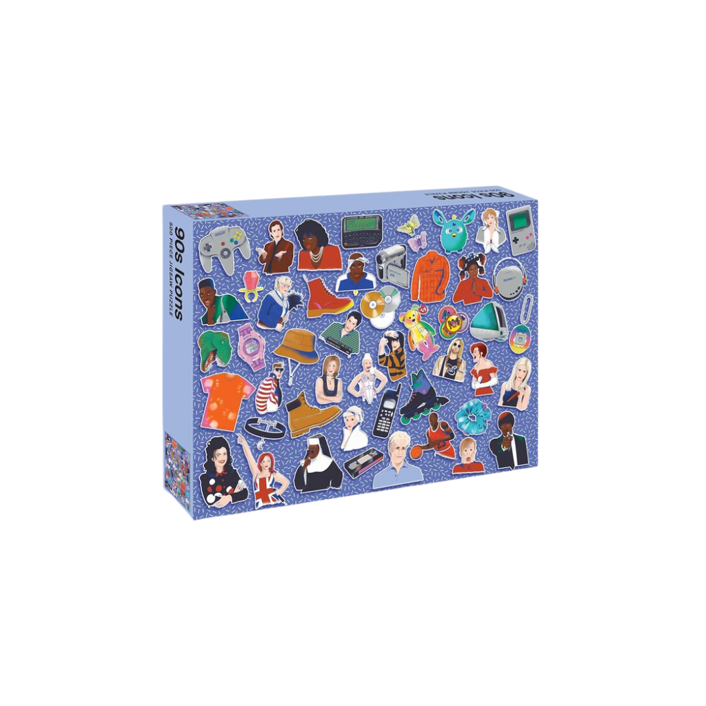 90s Icons: 500 Piece Jigsaw | Puzzles