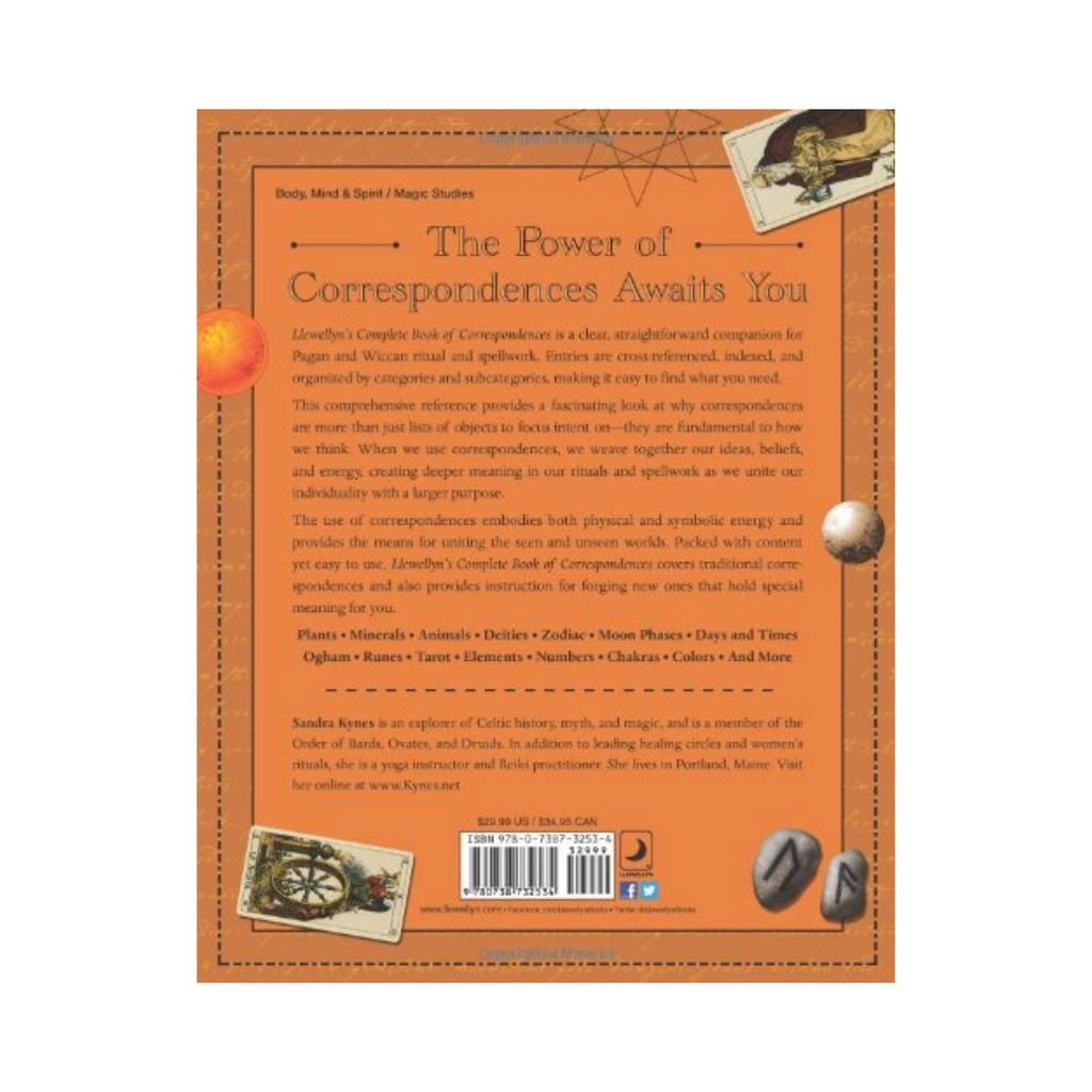 Llewellyn's Complete Book of Correspondences // By Sandra Kynes | Books