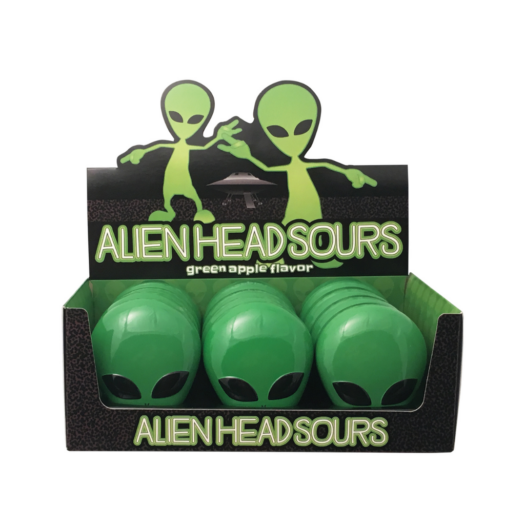 Alien Head Sours | Confectionery