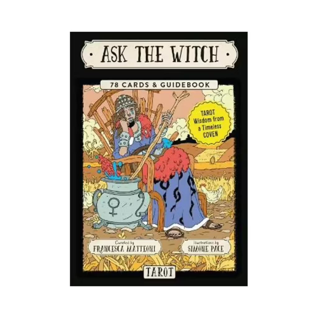 Ask The Witch Tarot: Tarot Wisdom from a Timeless Coven (78 Cards and Guidebook) | Cards