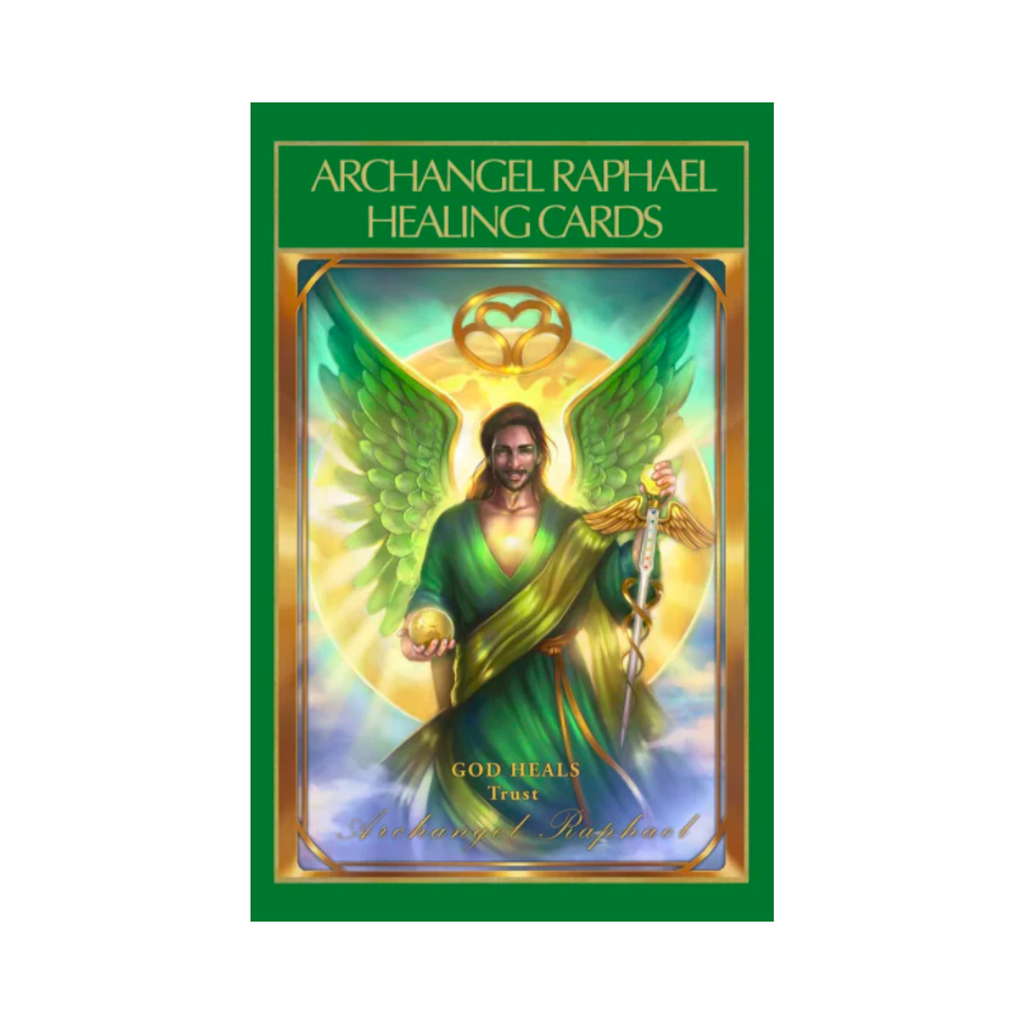 Archangel Raphael Healing Oracle Cards: A 44-Card Deck and Guidebook