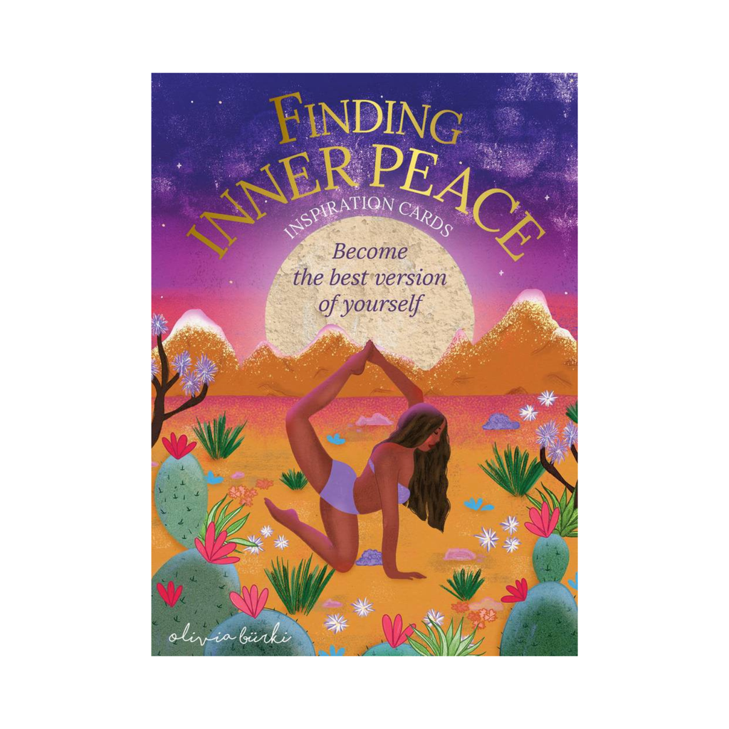 Finding Inner Peace Inspiration Cards: Become the Best Version of Yourself