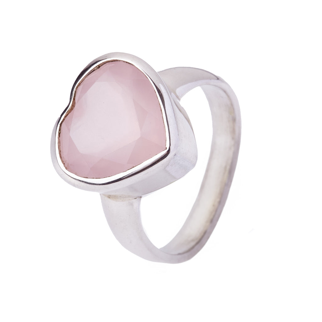 Rose Quartz Ring #3 - Size 8.5