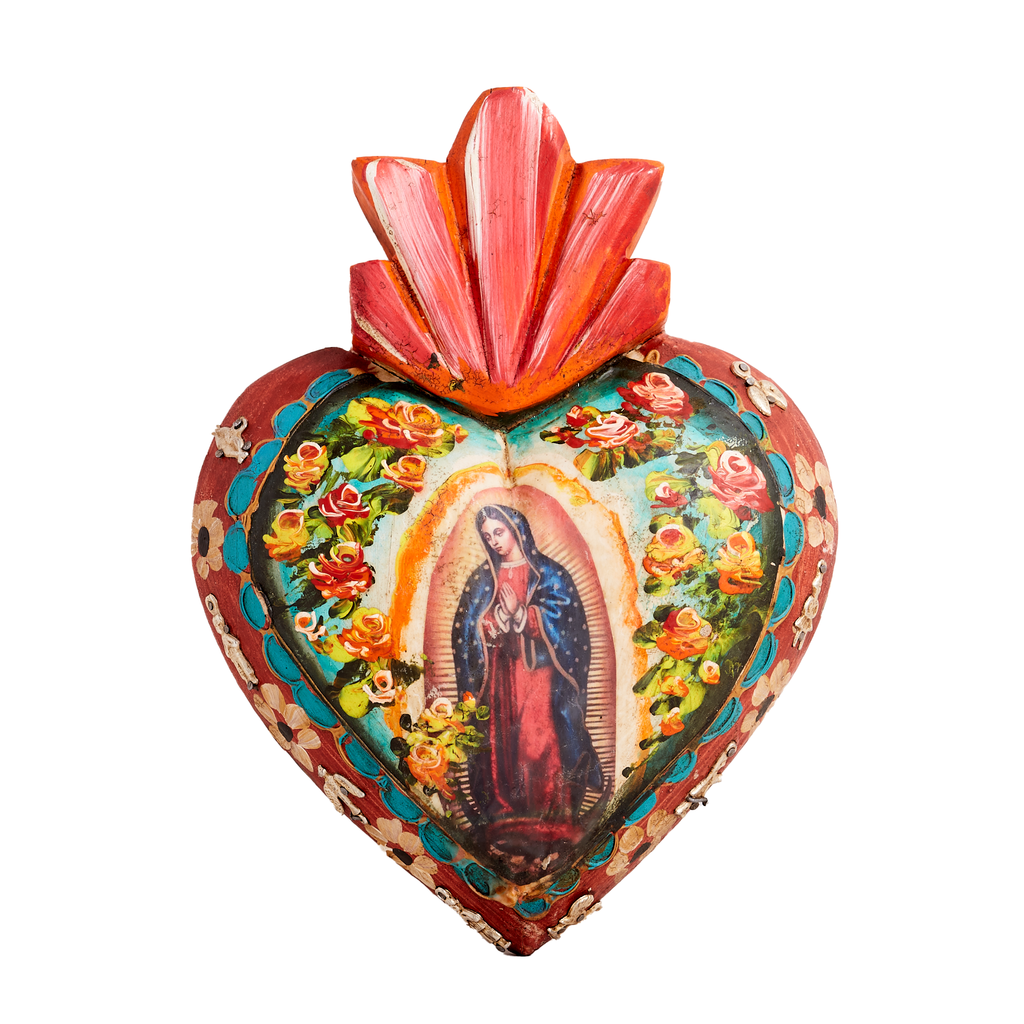 Heart with Virgin Mary