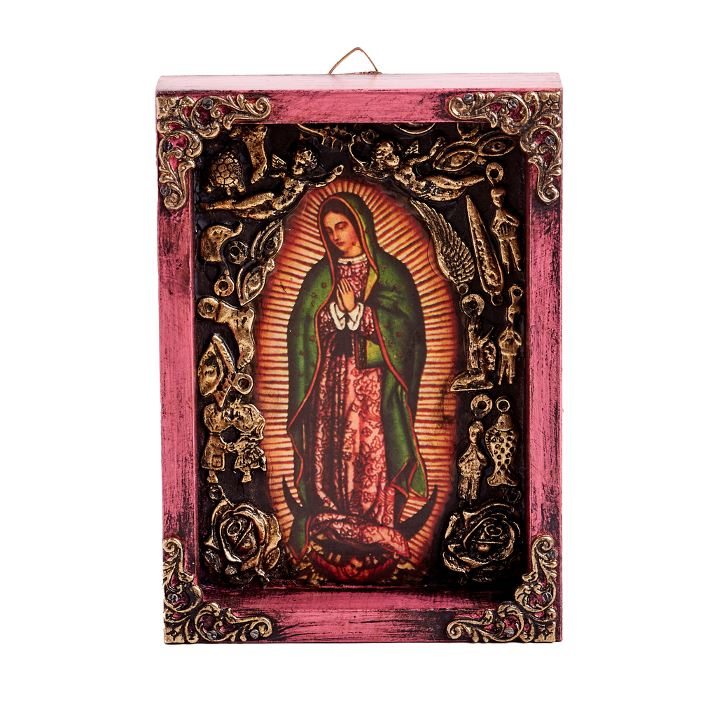 Pink Frame with Guadalupe