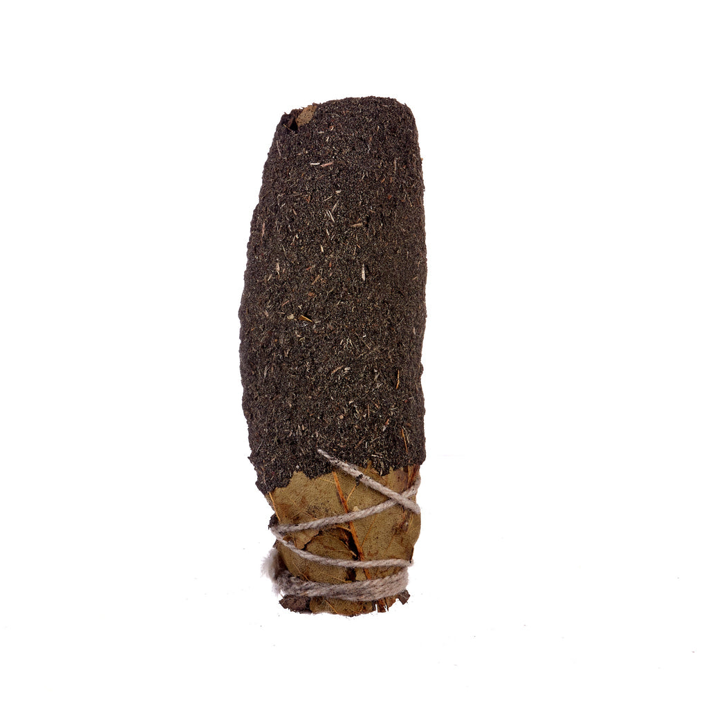Resin and Herb Dipped Cleanse Wand - Copal