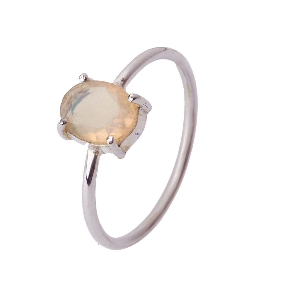 Ethiopian Opal Ring #5 - Size 8