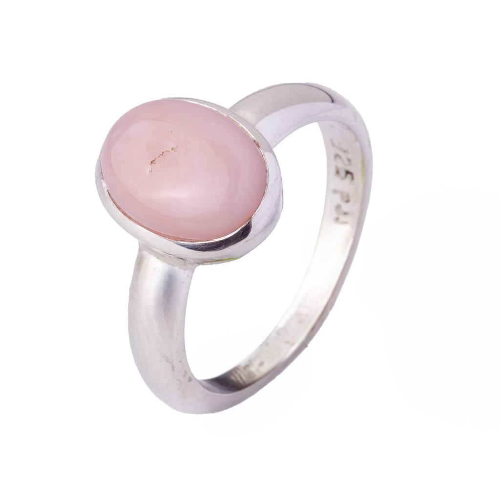 Pink Opal Ring #4 - Size 9