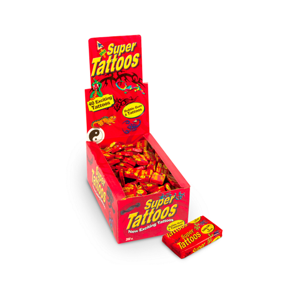 Super Tattoos Gum