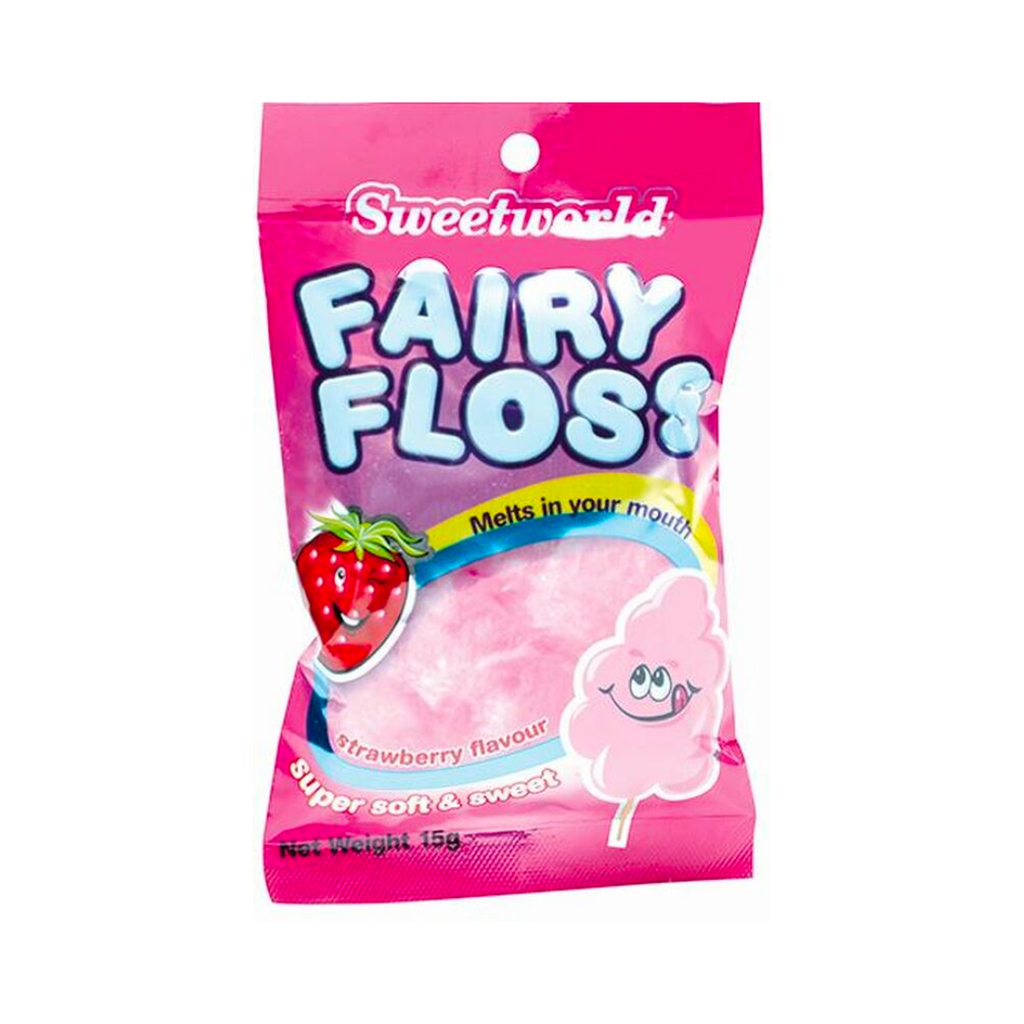 Sweetworld// Fairy Floss - Strawberry