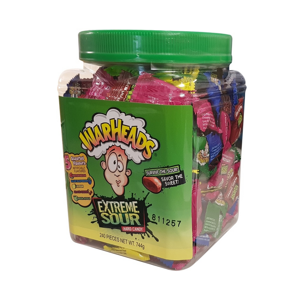 Warhead Extreme Sour Hard Candy // Assorted Flavours | Confectionery