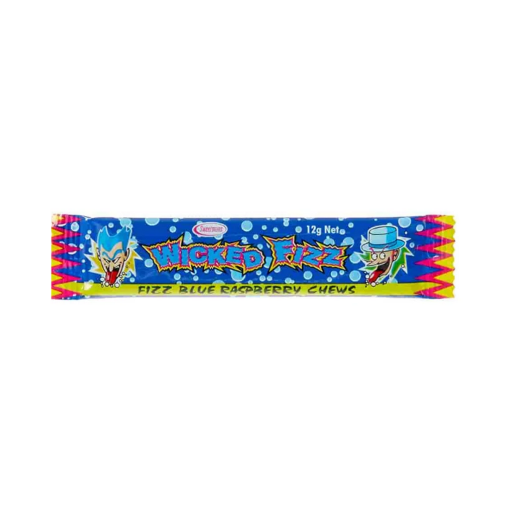 Wicked Fizz Chews // Blue Raspberry Flavoured | Confectionery