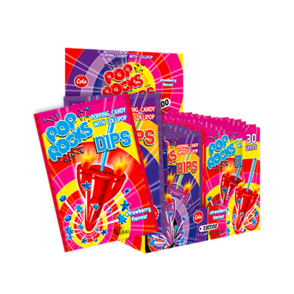 Pop Rocks Dips Cola Pop Rocks Dips Cola - Popping Candy + Tattoo! | Our Satellite Hearts
