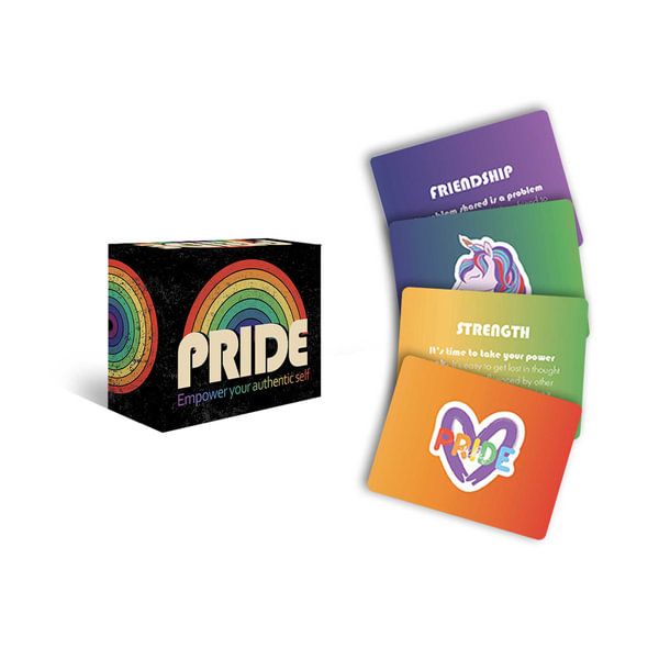 Pride: Empower Your Authentic Self: 40 Full-Colour Inspiration Cards | Cards