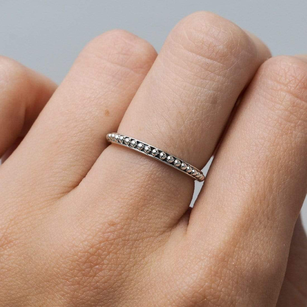Midsummer Star // Beaded Stacker Ring | Jewellery