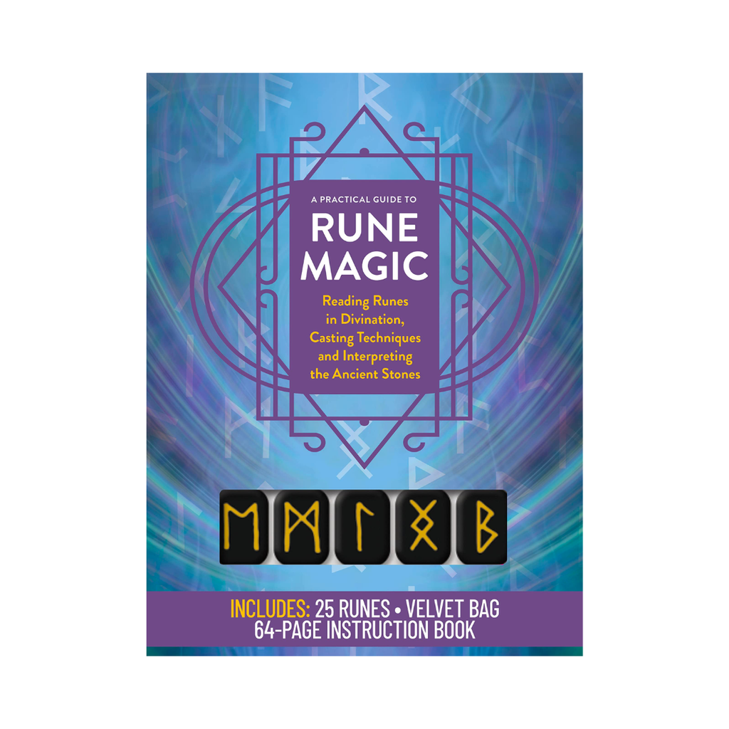 A Practical Guide to Rune Magic Kit: Reading Runes in Divination, Casting Techniques and Interpreting the Ancient Stones