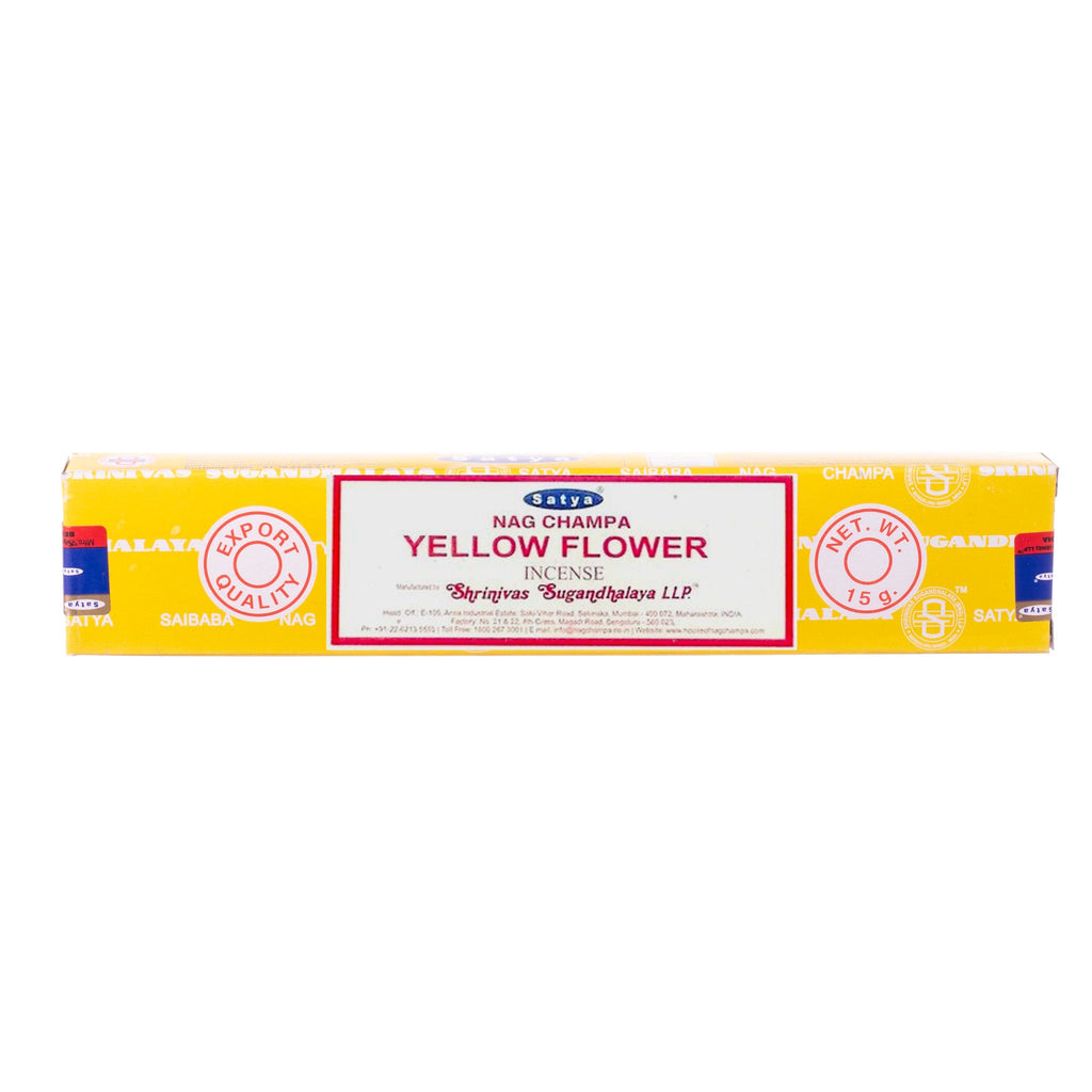 Satya // Yellow Flower Incense | Incense