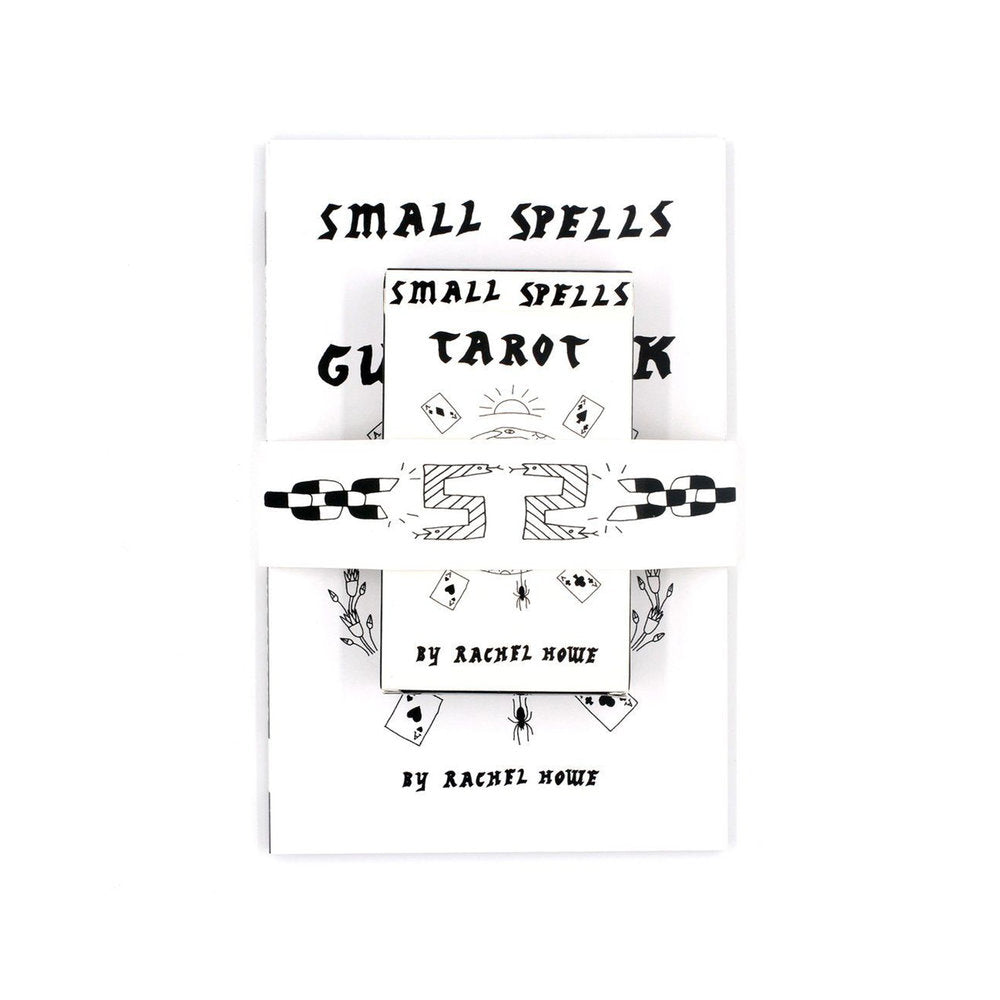 Small Spells Tarot with Guidebook Black and White | Cards