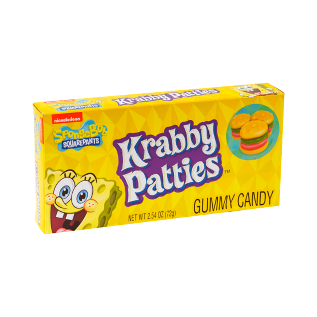 Spongebob Squarepants // Krabby Patties Gummy Candy 72g | Confectionery